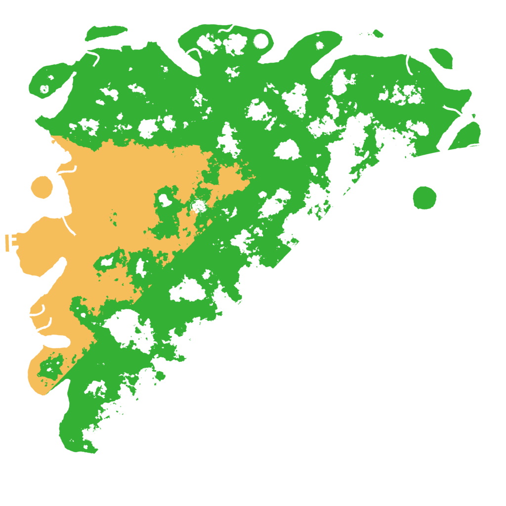 Biome Rust Map: Procedural Map, Size: 6000, Seed: 106207982