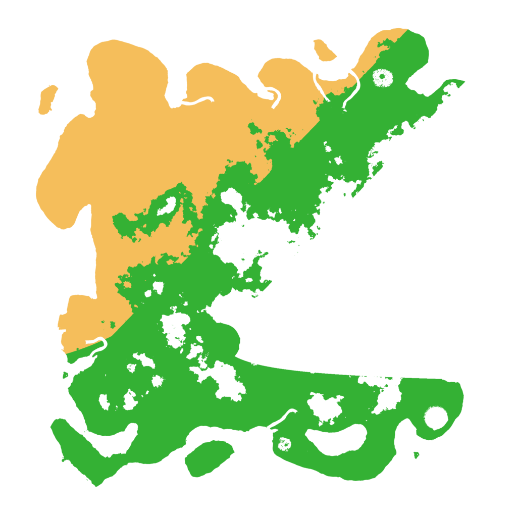 Biome Rust Map: Procedural Map, Size: 4000, Seed: 3758843