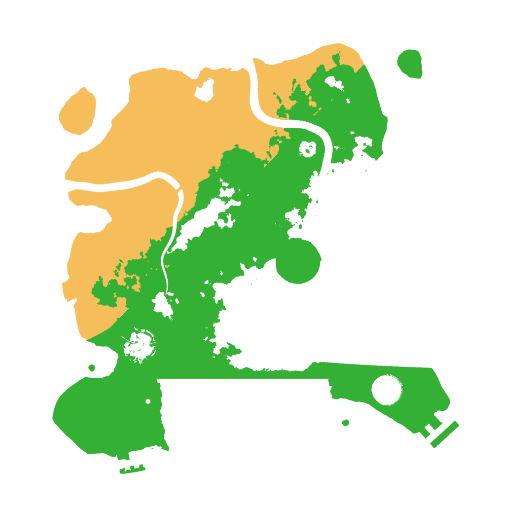 Biome Rust Map: Procedural Map, Size: 3000, Seed: 31011959