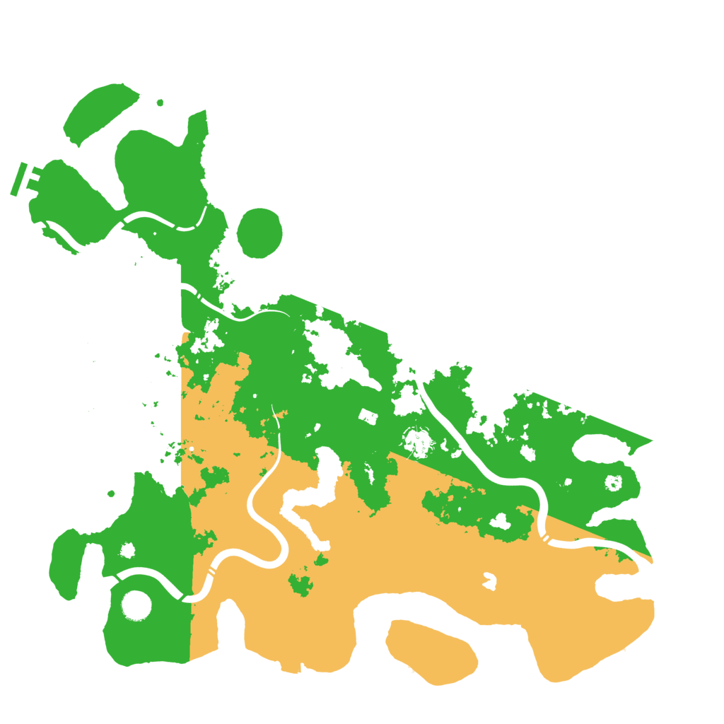Biome Rust Map: Procedural Map, Size: 4250, Seed: 32879736