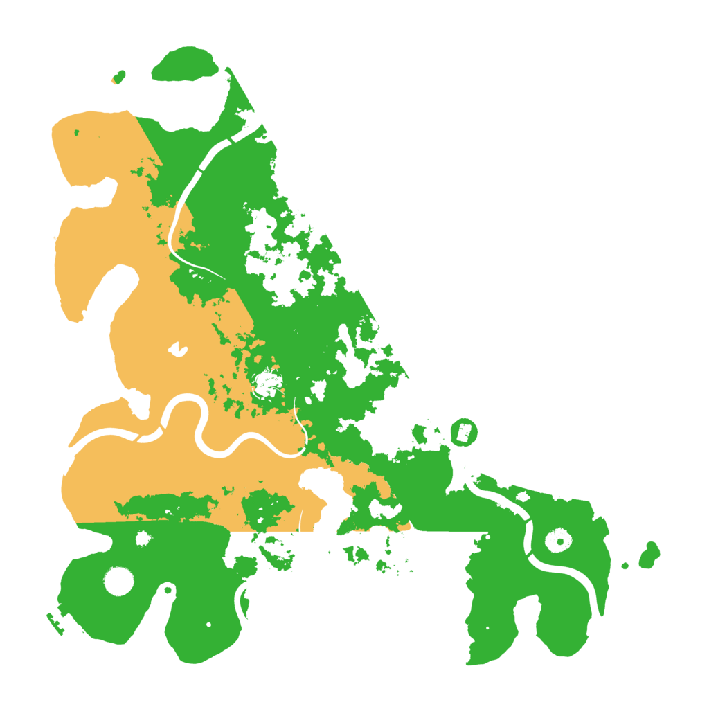 Biome Rust Map: Procedural Map, Size: 4250, Seed: 15143277