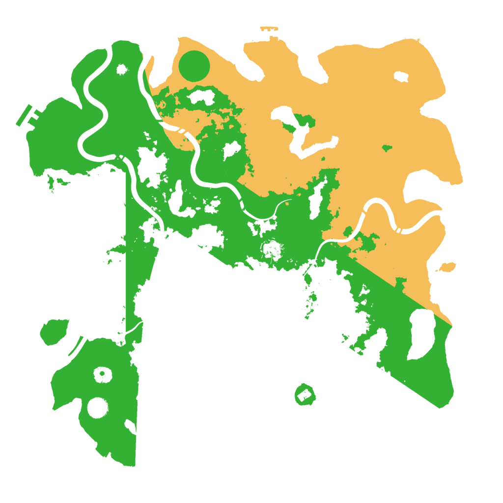 Biome Rust Map: Procedural Map, Size: 4250, Seed: 576763352