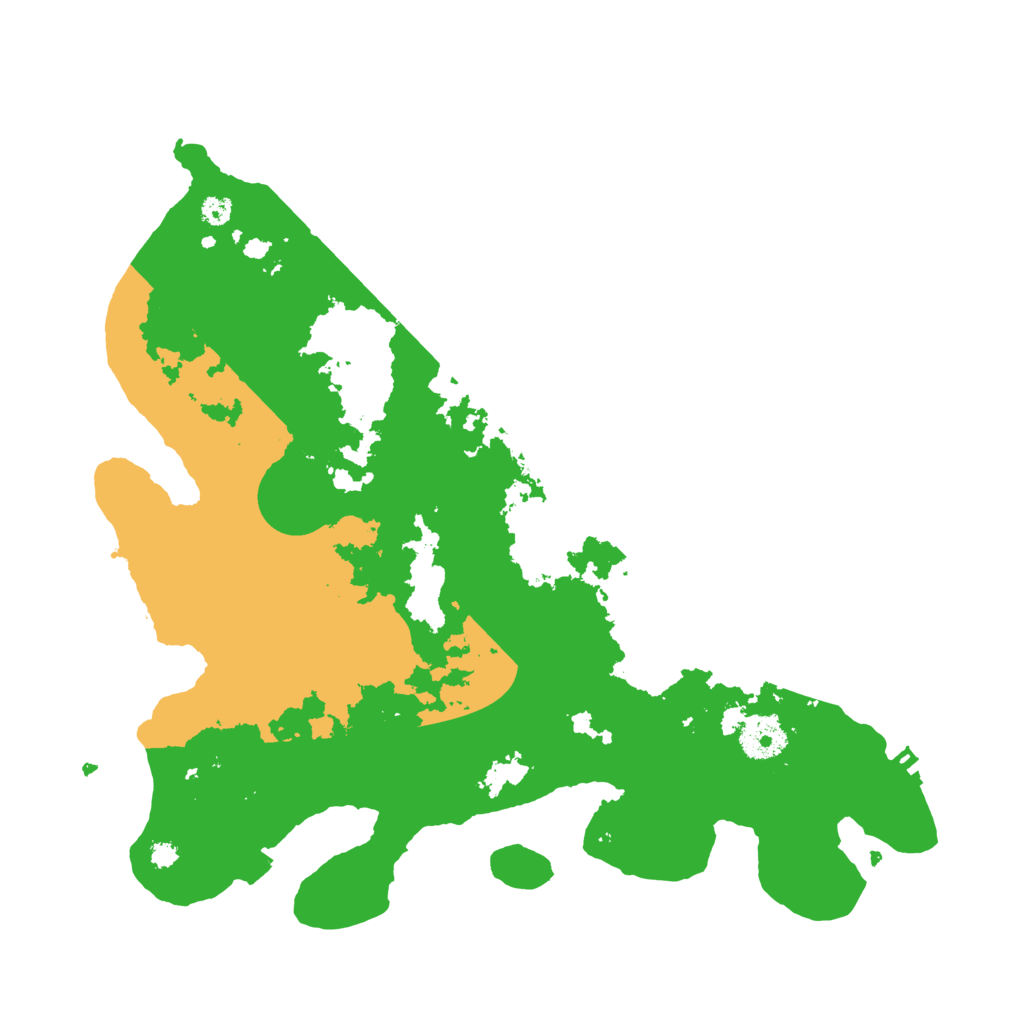 Biome Rust Map: Procedural Map, Size: 3500, Seed: 2092719729