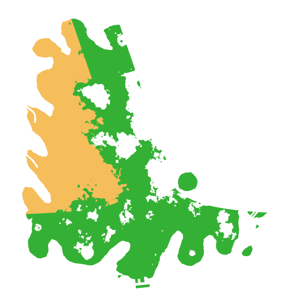 Biome Rust Map: Procedural Map, Size: 4250, Seed: 1287136311