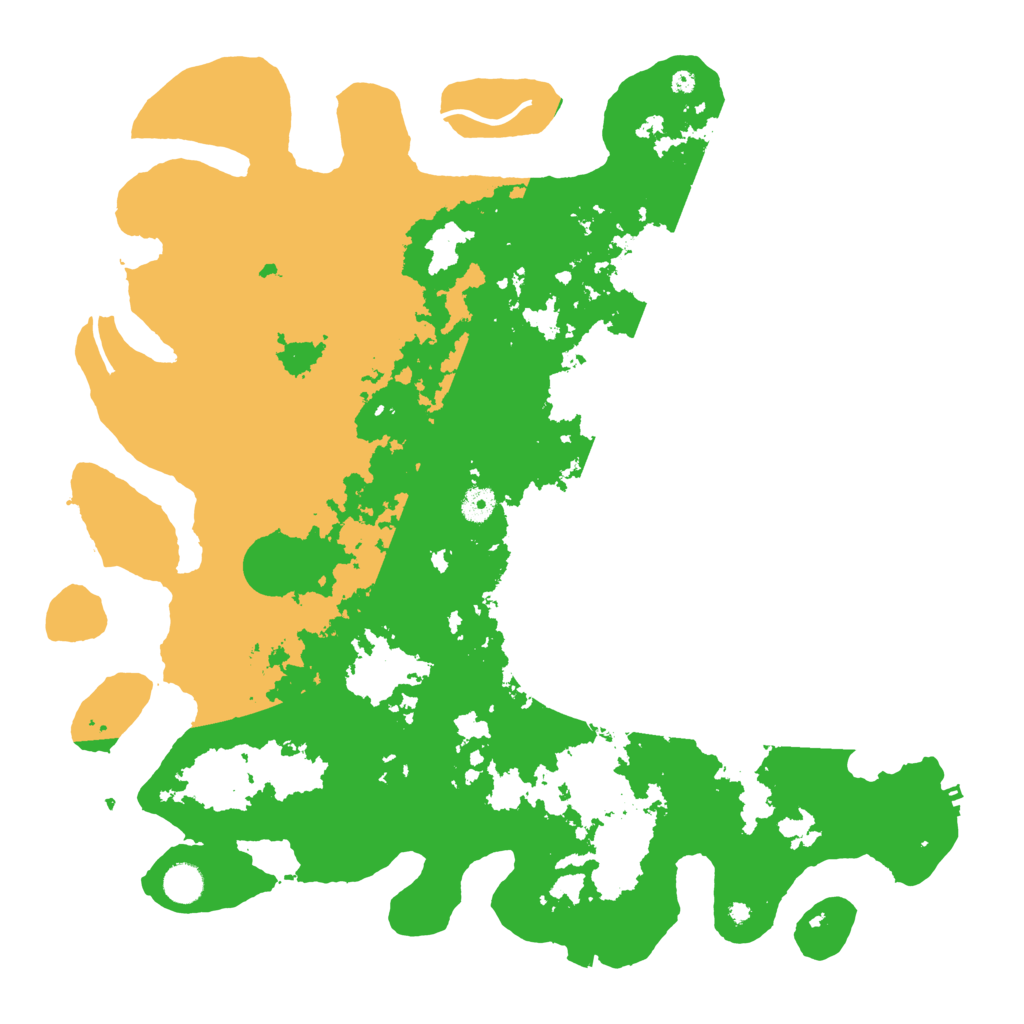 Biome Rust Map: Procedural Map, Size: 4500, Seed: 73520989