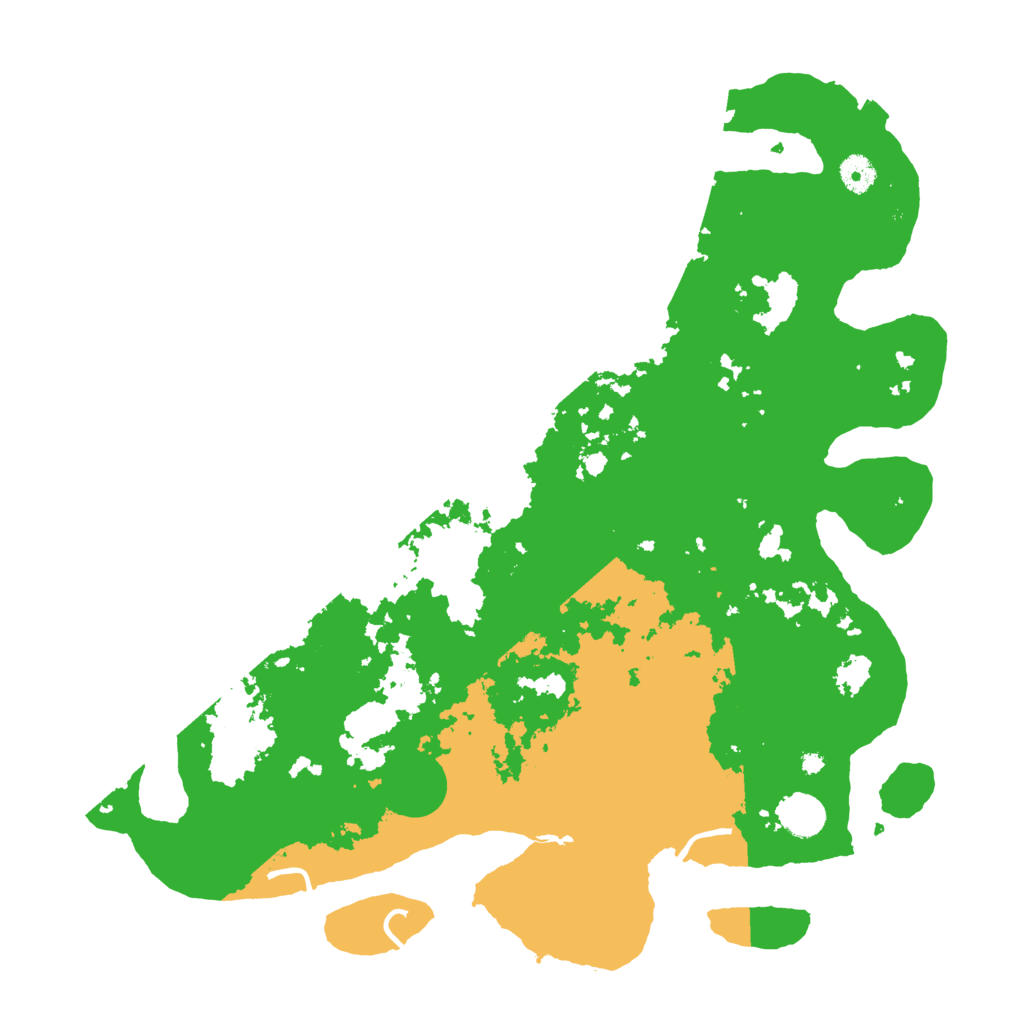 Biome Rust Map: Procedural Map, Size: 4250, Seed: 34556