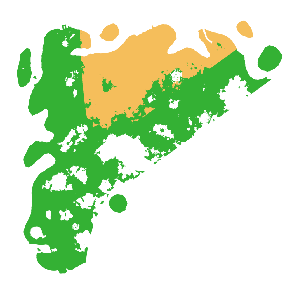 Biome Rust Map: Procedural Map, Size: 4500, Seed: 239396615