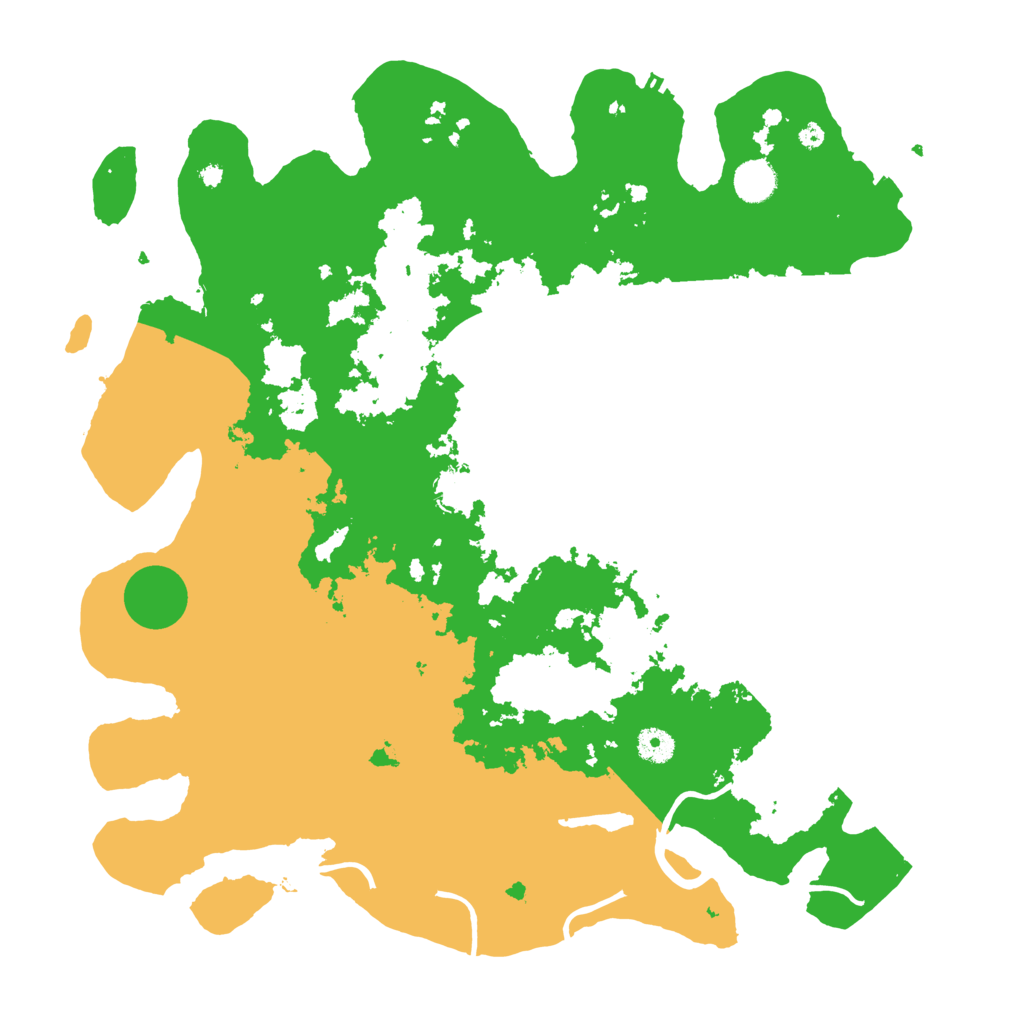 Biome Rust Map: Procedural Map, Size: 4250, Seed: 1637684522