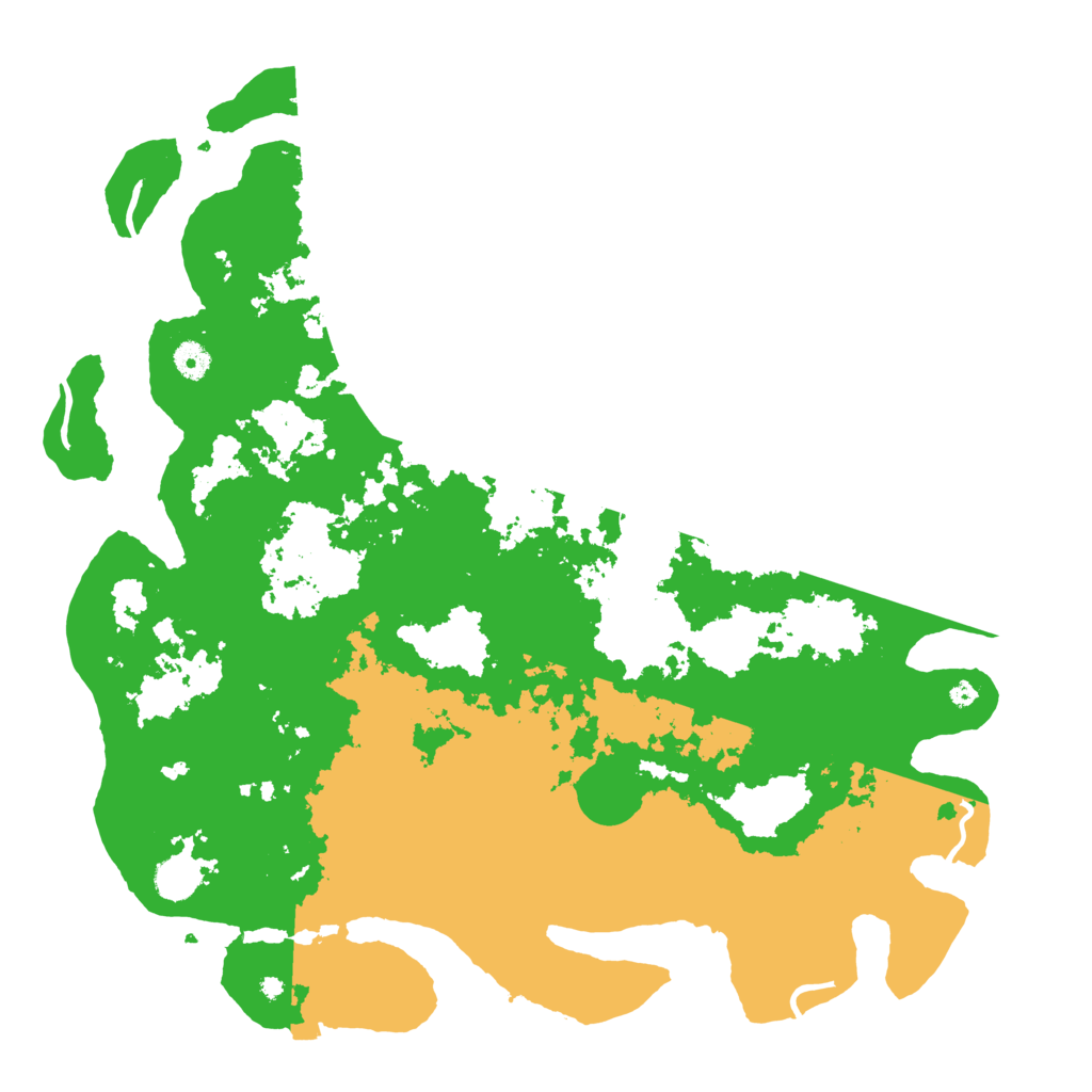 Biome Rust Map: Procedural Map, Size: 4500, Seed: 1688