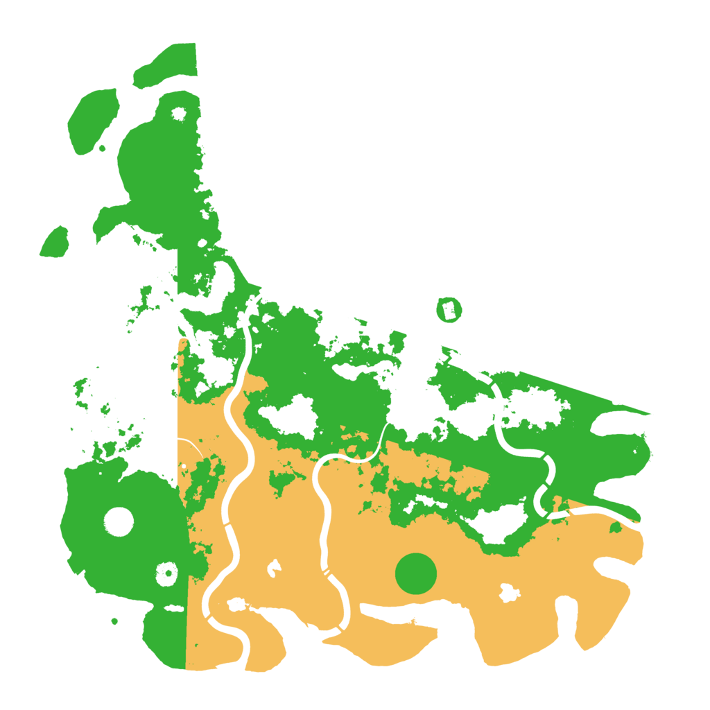 Biome Rust Map: Procedural Map, Size: 4500, Seed: 1688