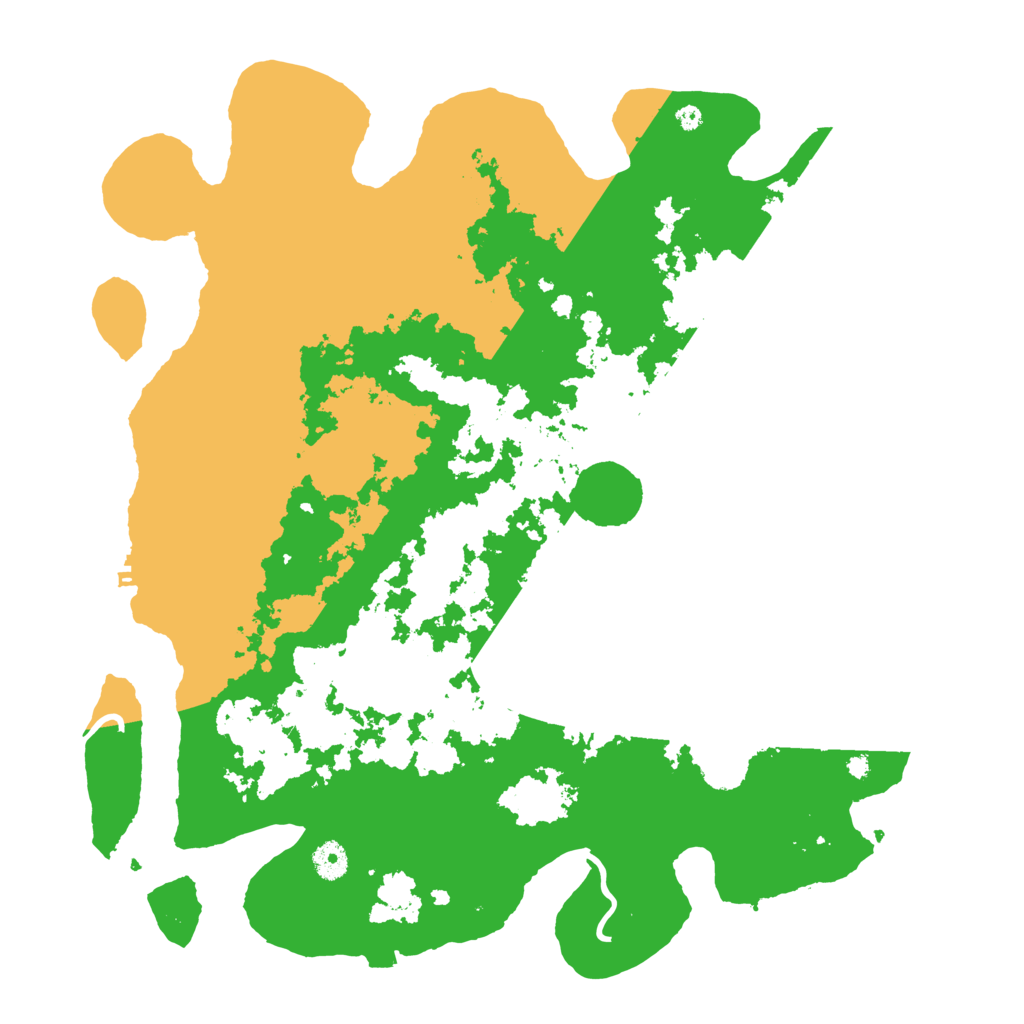 Biome Rust Map: Procedural Map, Size: 4250, Seed: 1245344382