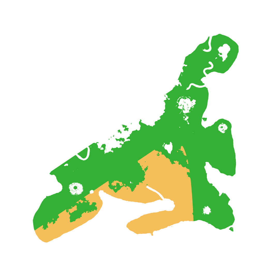 Biome Rust Map: Procedural Map, Size: 3000, Seed: 602919991