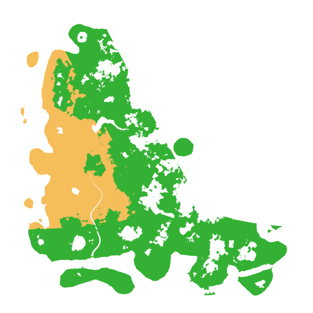 Biome Rust Map: Procedural Map, Size: 4500, Seed: 1849153445
