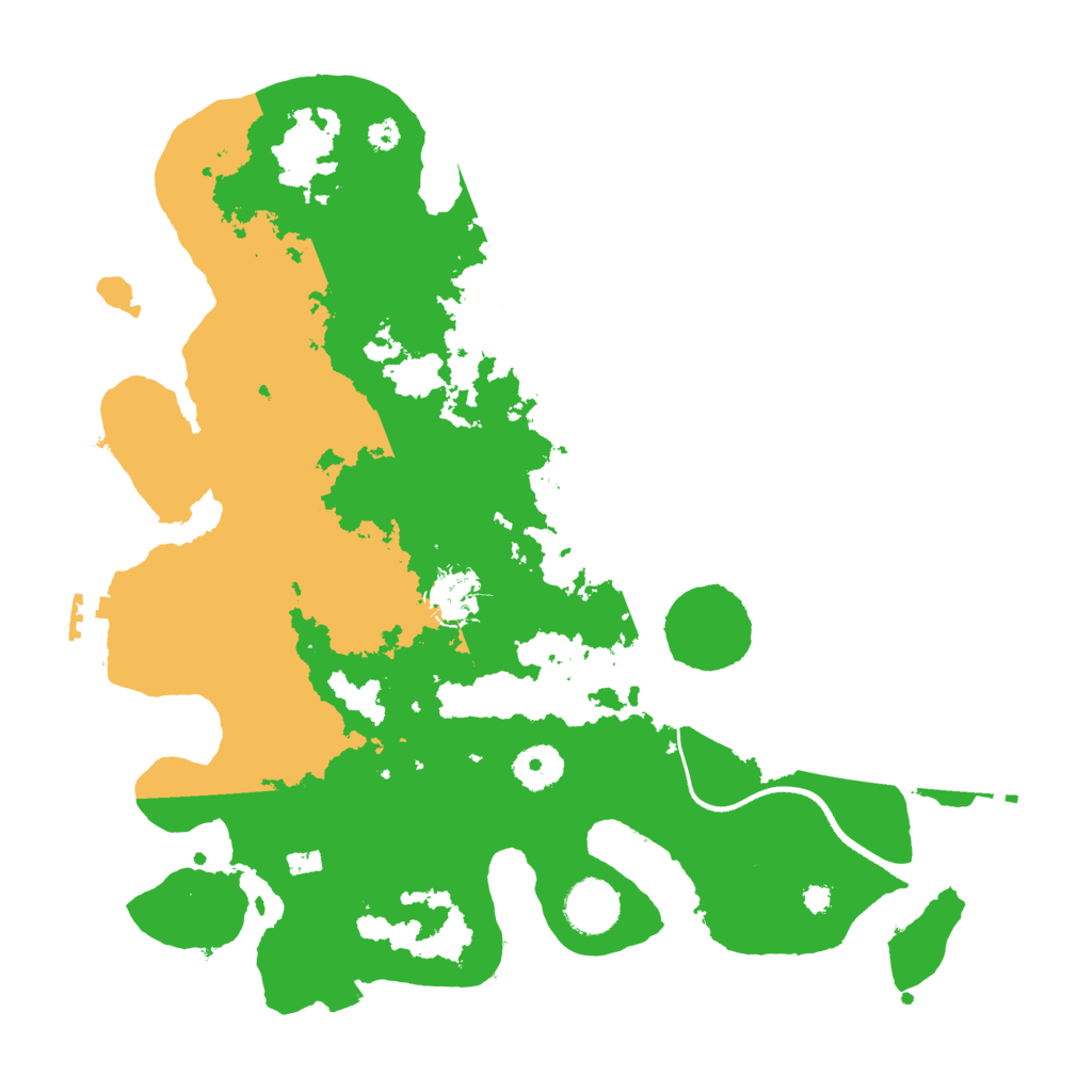 Biome Rust Map: Procedural Map, Size: 3500, Seed: 1002623896