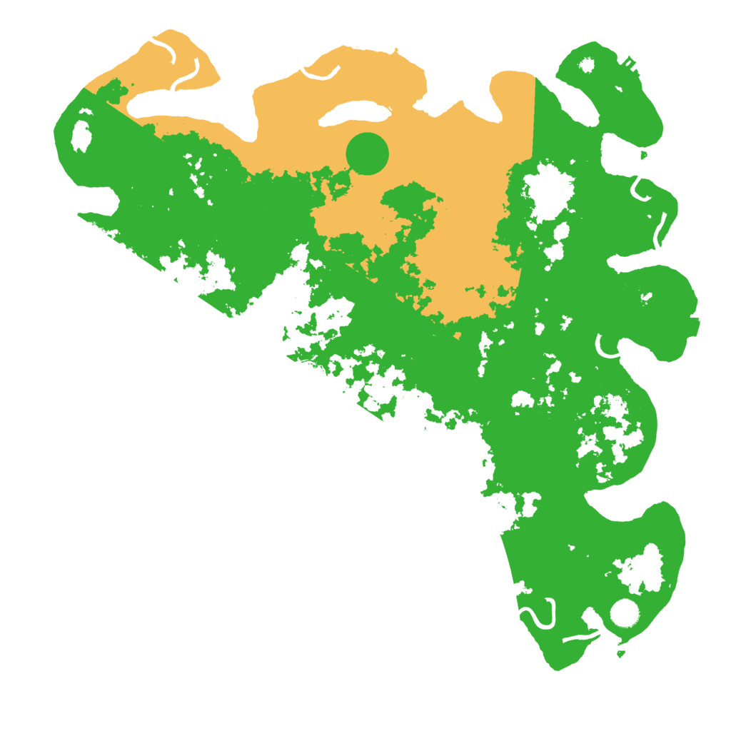 Biome Rust Map: Procedural Map, Size: 4500, Seed: 559492698