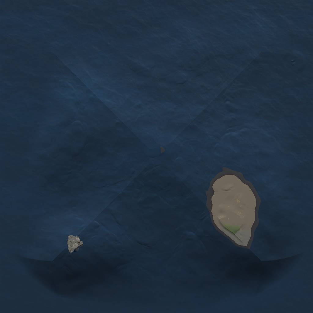 Rust Map: Procedural Map, Size: 1000, Seed: 67835, 3 Monuments