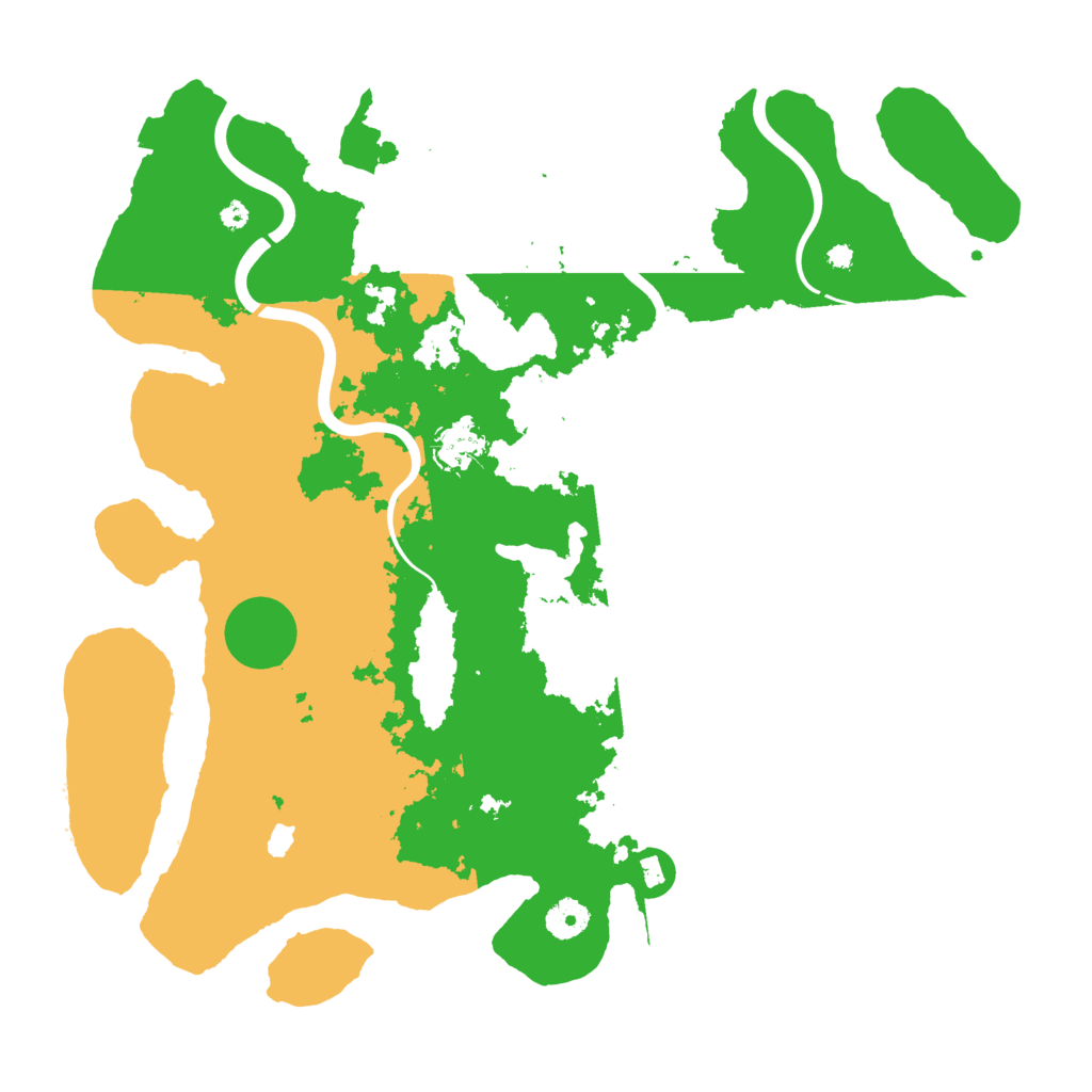 Biome Rust Map: Procedural Map, Size: 4000, Seed: 334375851