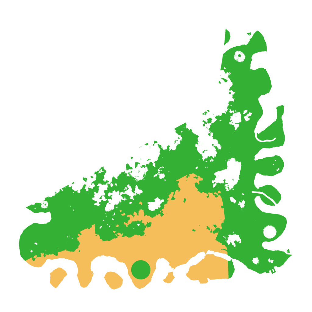 Biome Rust Map: Procedural Map, Size: 4291, Seed: 824281189