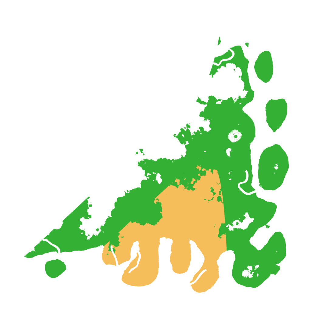 Biome Rust Map: Procedural Map, Size: 3750, Seed: 836061317