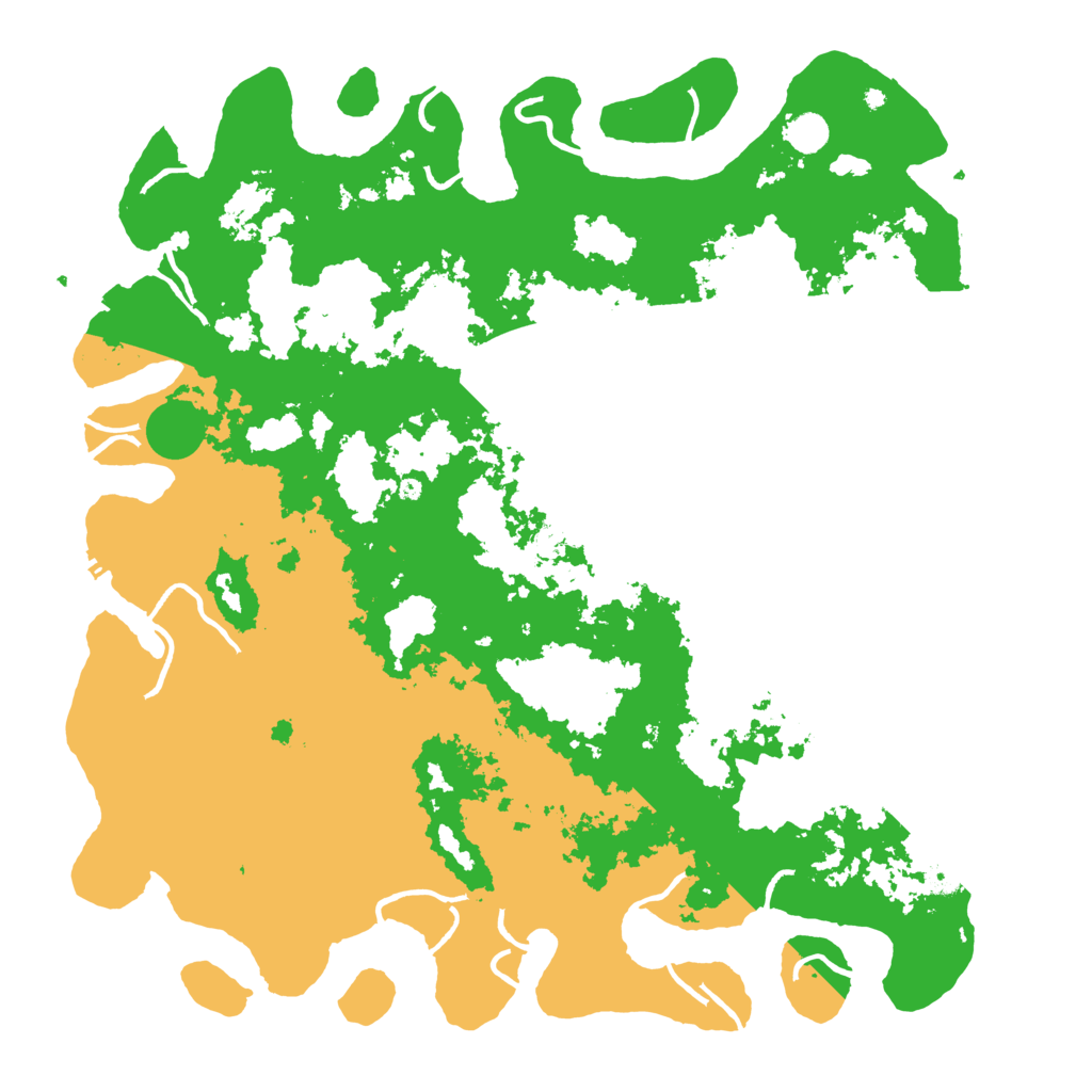 Biome Rust Map: Procedural Map, Size: 5000, Seed: 123480802