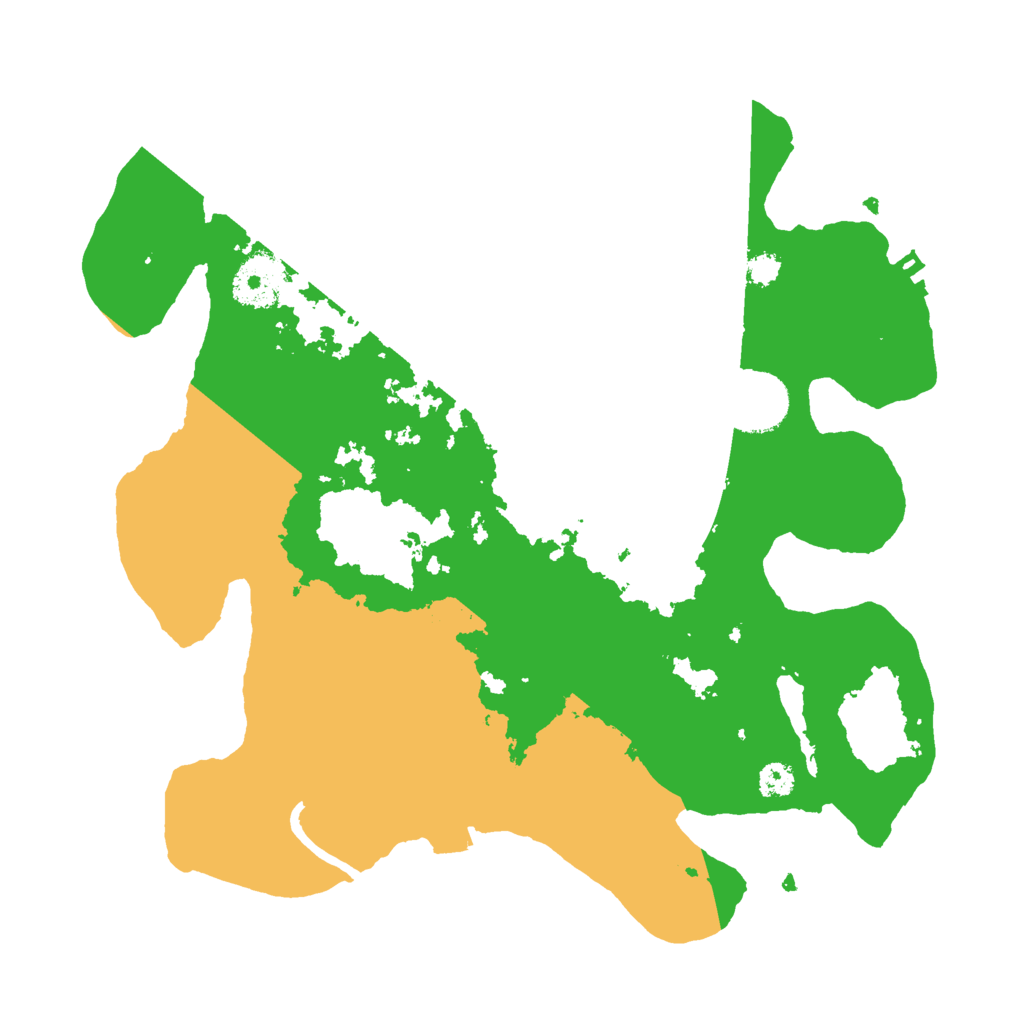 Biome Rust Map: Procedural Map, Size: 3000, Seed: 1203152511