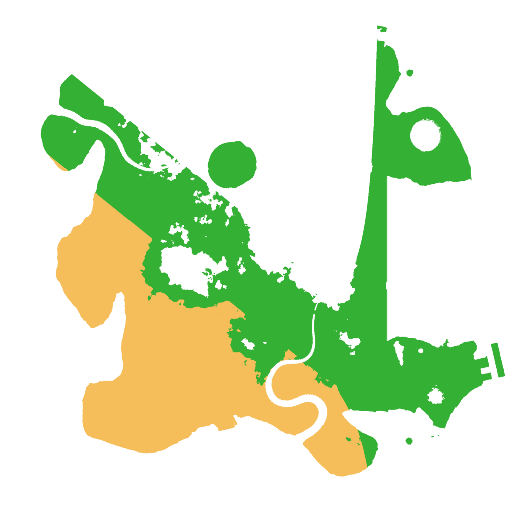 Biome Rust Map: Procedural Map, Size: 3000, Seed: 1203152511