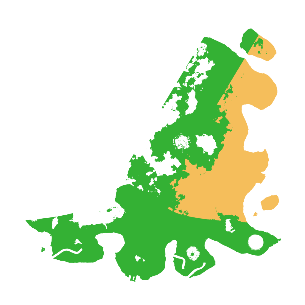 Biome Rust Map: Procedural Map, Size: 3500, Seed: 174671893