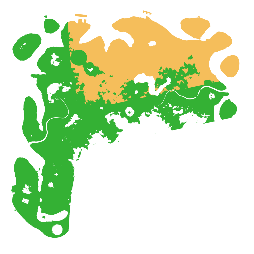 Biome Rust Map: Procedural Map, Size: 4250, Seed: 178055247