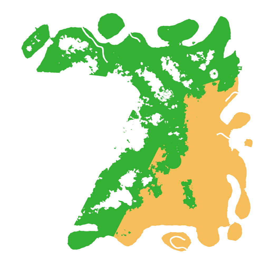 Biome Rust Map: Procedural Map, Size: 4500, Seed: 568616