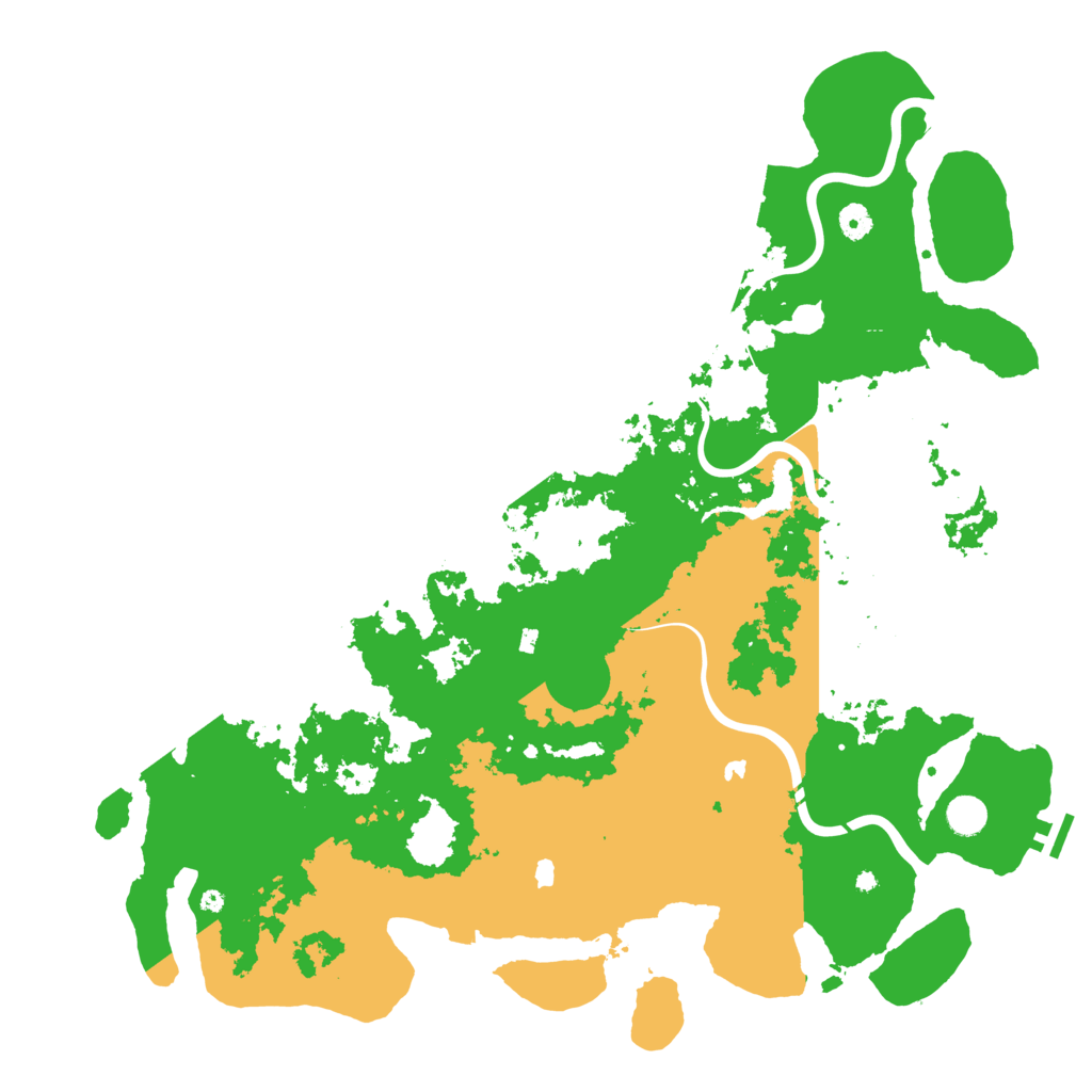 Biome Rust Map: Procedural Map, Size: 4800, Seed: 783218961