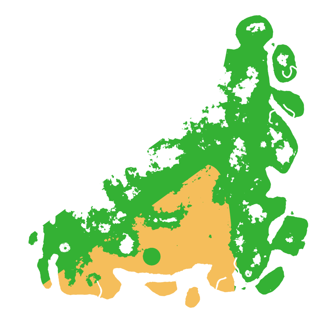 Biome Rust Map: Procedural Map, Size: 4800, Seed: 783218961