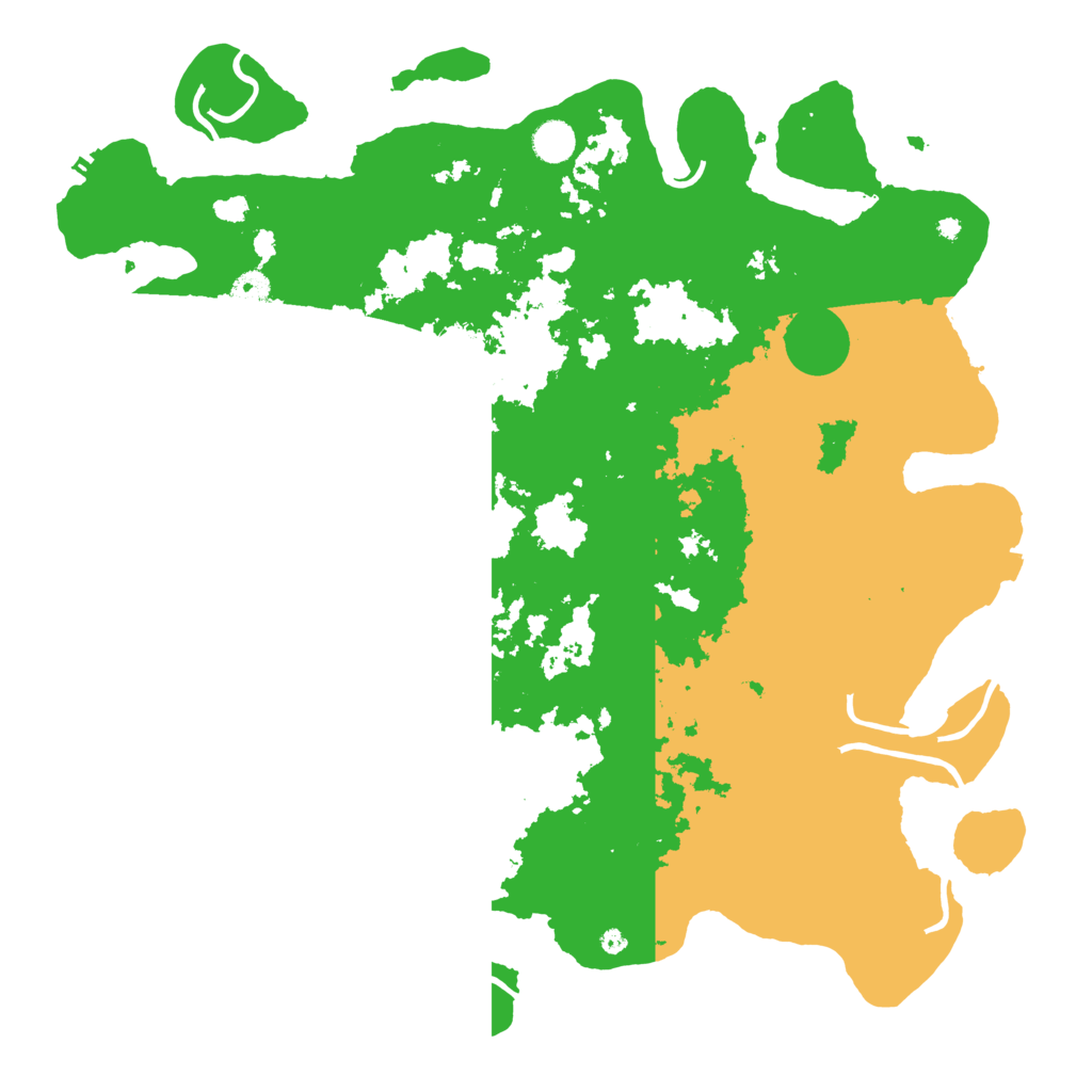 Biome Rust Map: Procedural Map, Size: 4500, Seed: 15000000