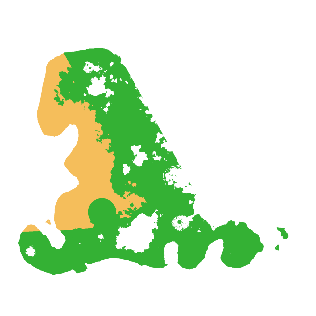 Biome Rust Map: Procedural Map, Size: 3000, Seed: 1410862280