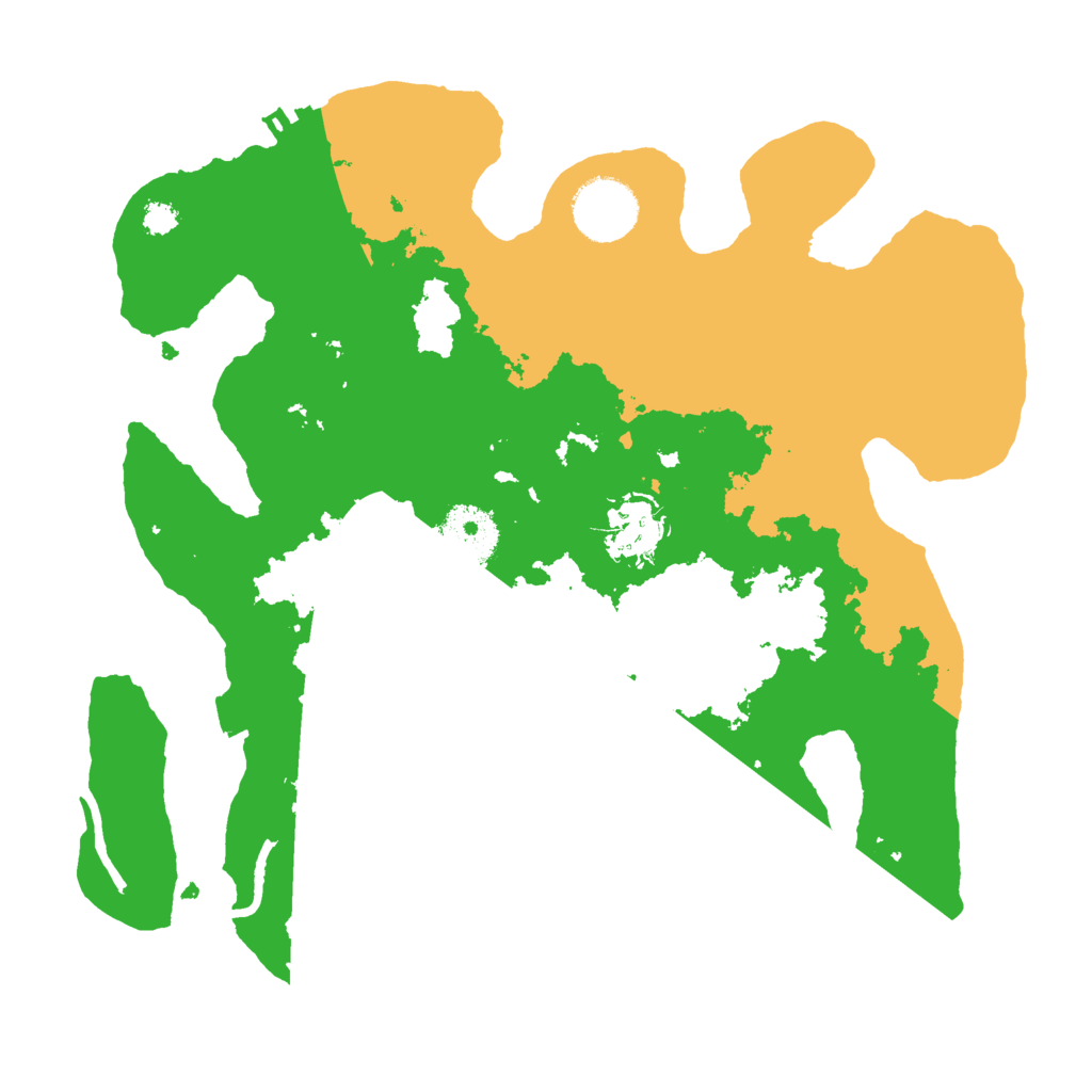 Biome Rust Map: Procedural Map, Size: 3000, Seed: 1812100172