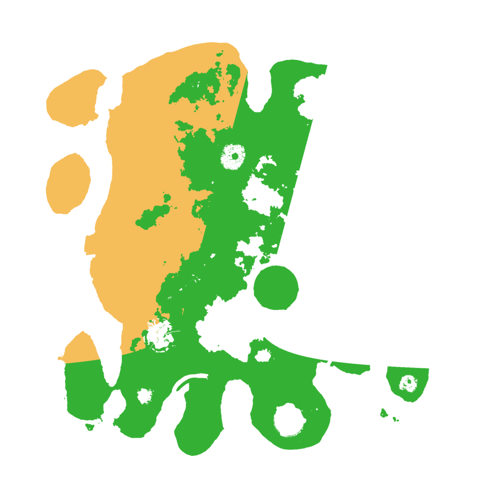 Biome Rust Map: Procedural Map, Size: 3000, Seed: 13265