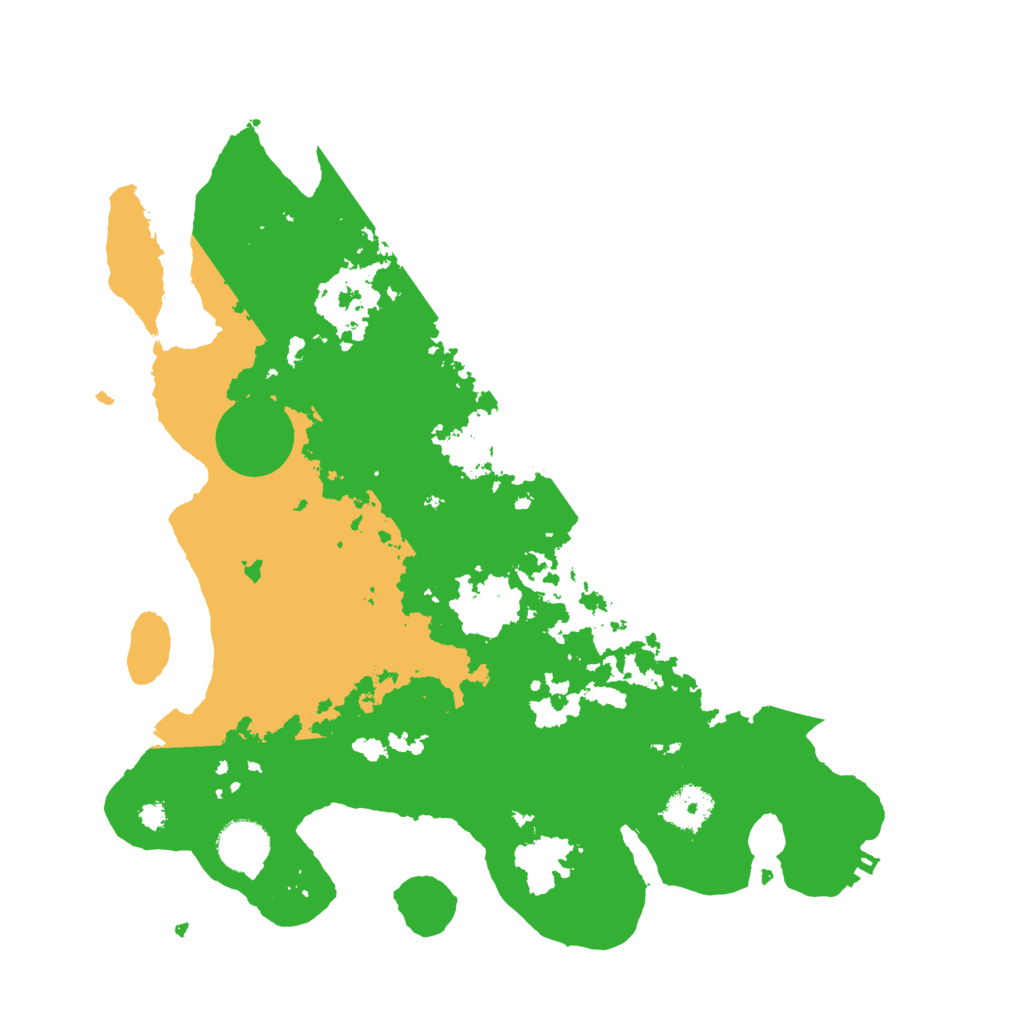 Biome Rust Map: Procedural Map, Size: 3500, Seed: 108000508