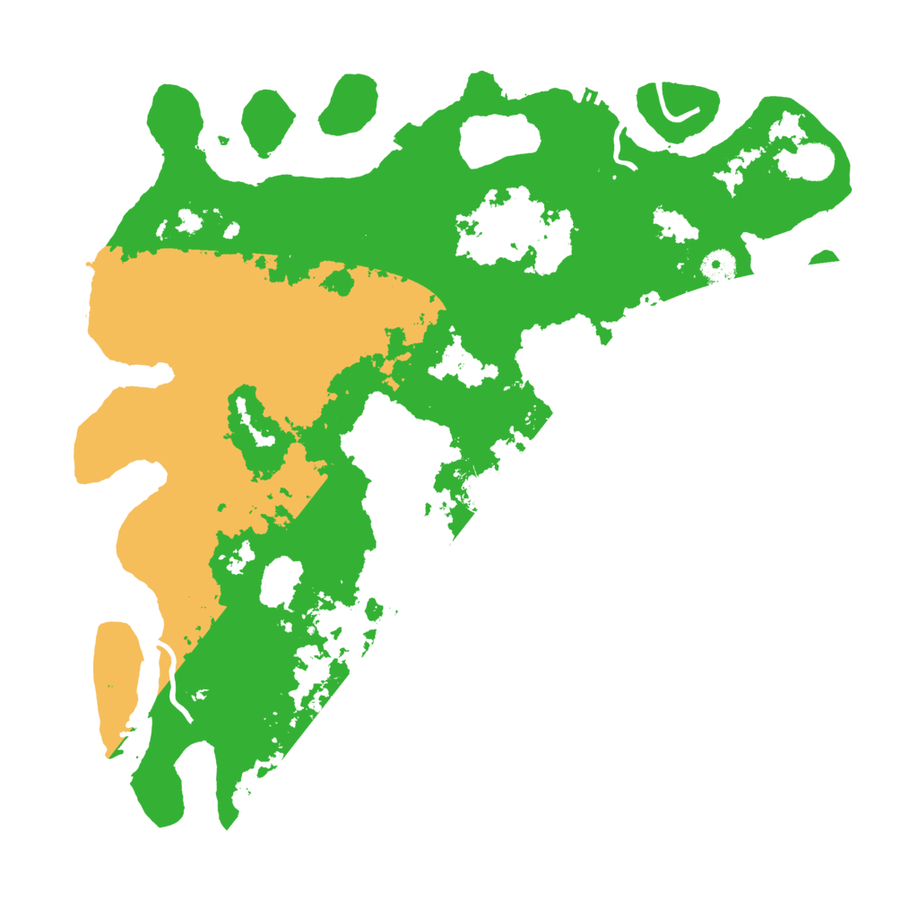 Biome Rust Map: Procedural Map, Size: 4250, Seed: 1042409055