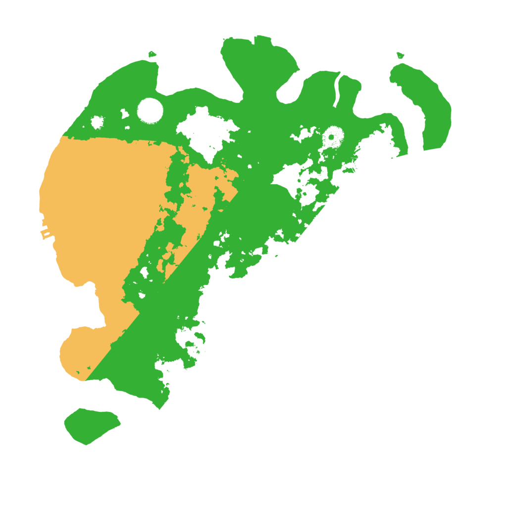 Biome Rust Map: Procedural Map, Size: 3500, Seed: 932776868