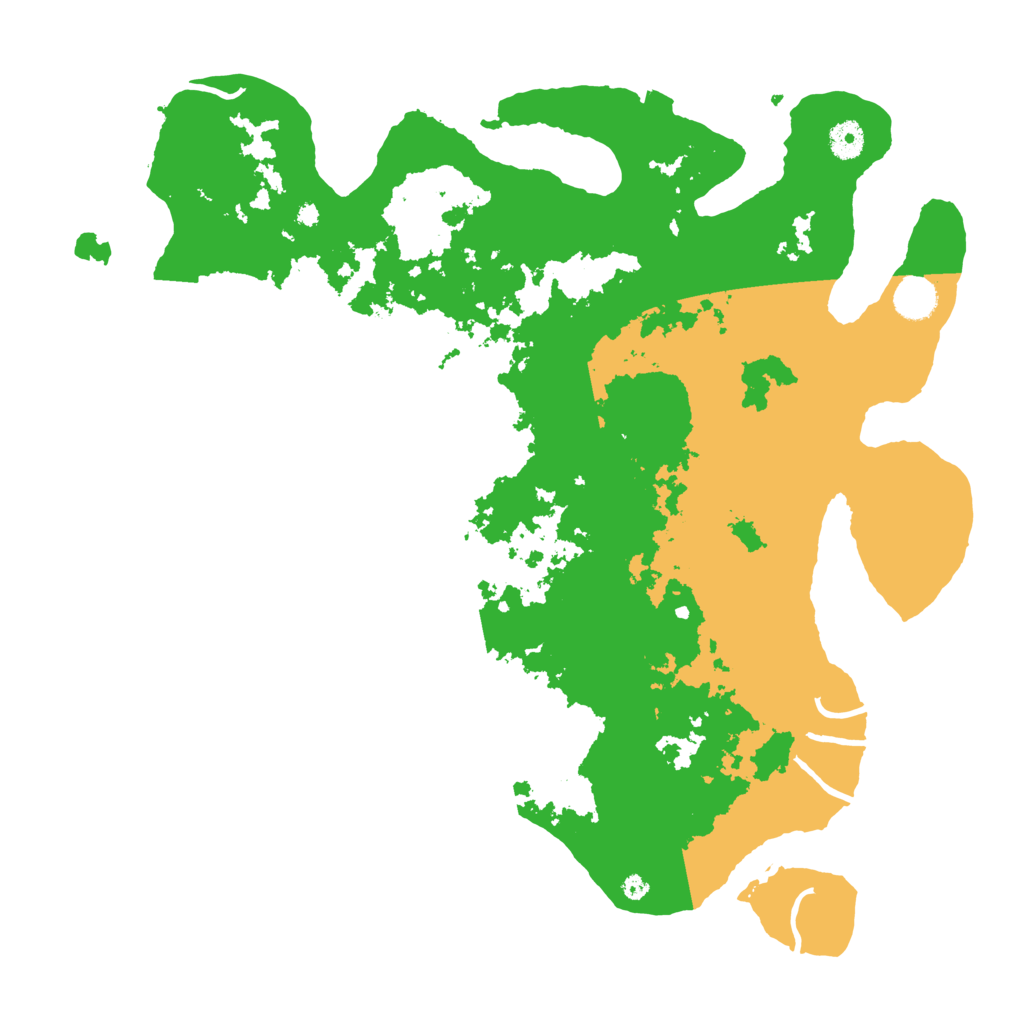 Biome Rust Map: Procedural Map, Size: 4200, Seed: 3663659