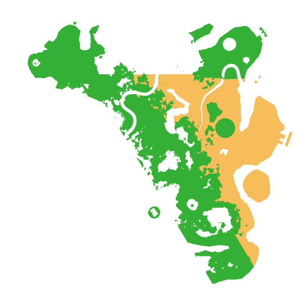 Biome Rust Map: Procedural Map, Size: 4000, Seed: 1407562961