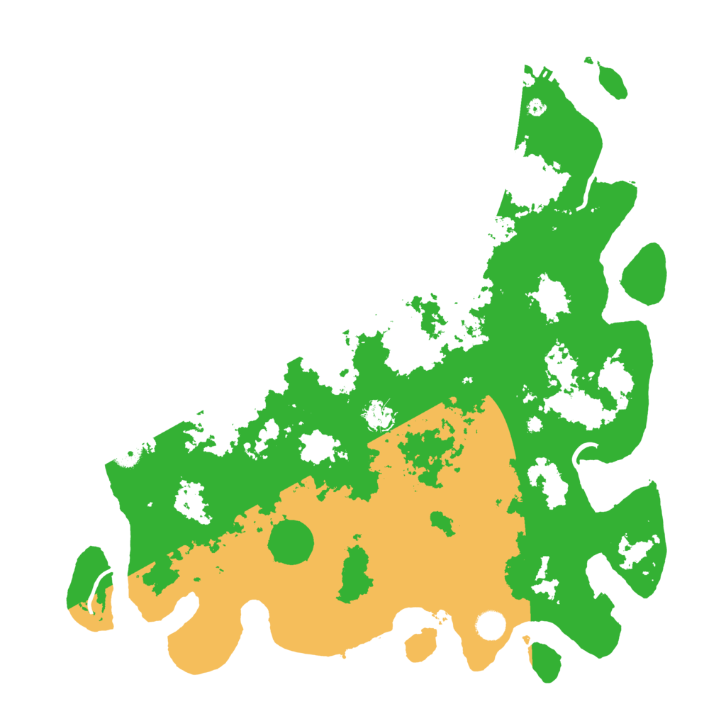Biome Rust Map: Procedural Map, Size: 4300, Seed: 789456123