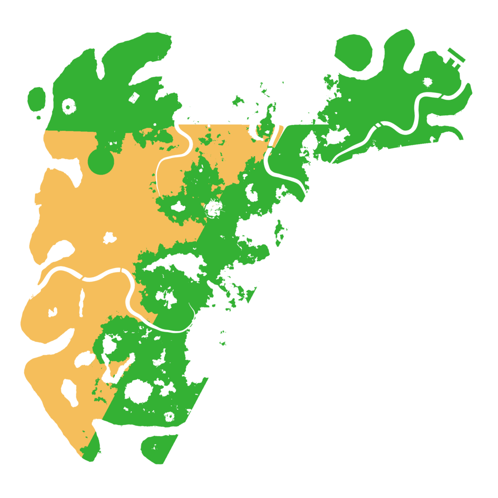 Biome Rust Map: Procedural Map, Size: 5000, Seed: 1900833335