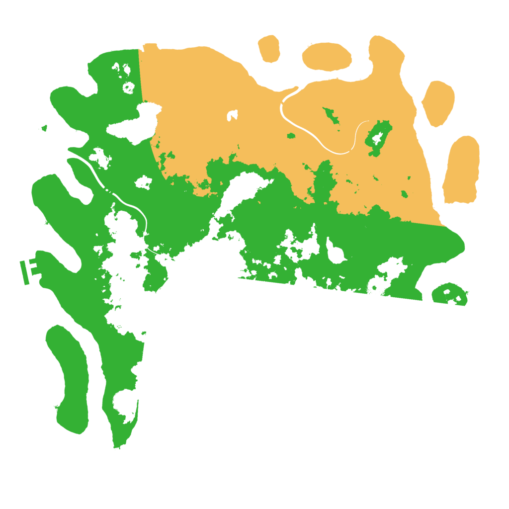 Biome Rust Map: Procedural Map, Size: 4250, Seed: 1854657958