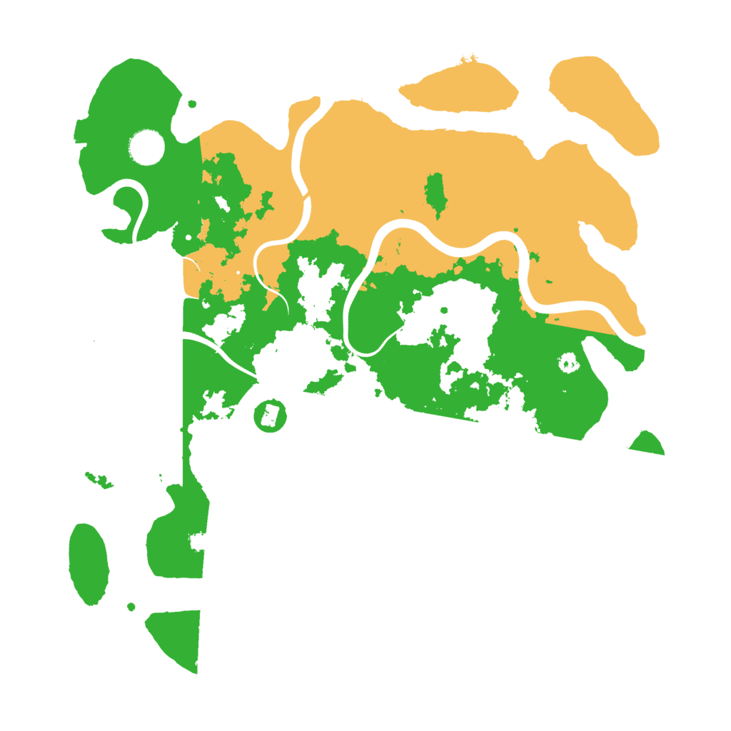 Biome Rust Map: Procedural Map, Size: 3600, Seed: 2532110