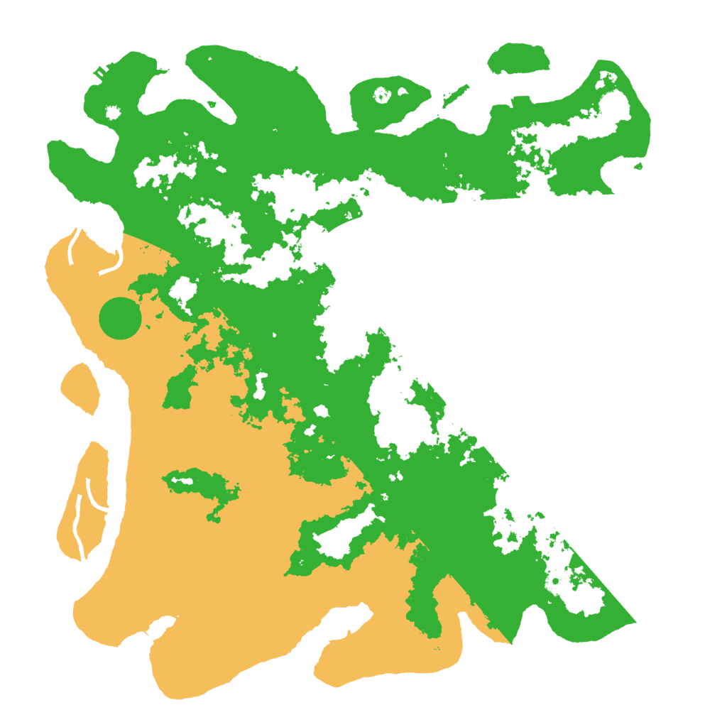 Biome Rust Map: Procedural Map, Size: 4500, Seed: 1396836747