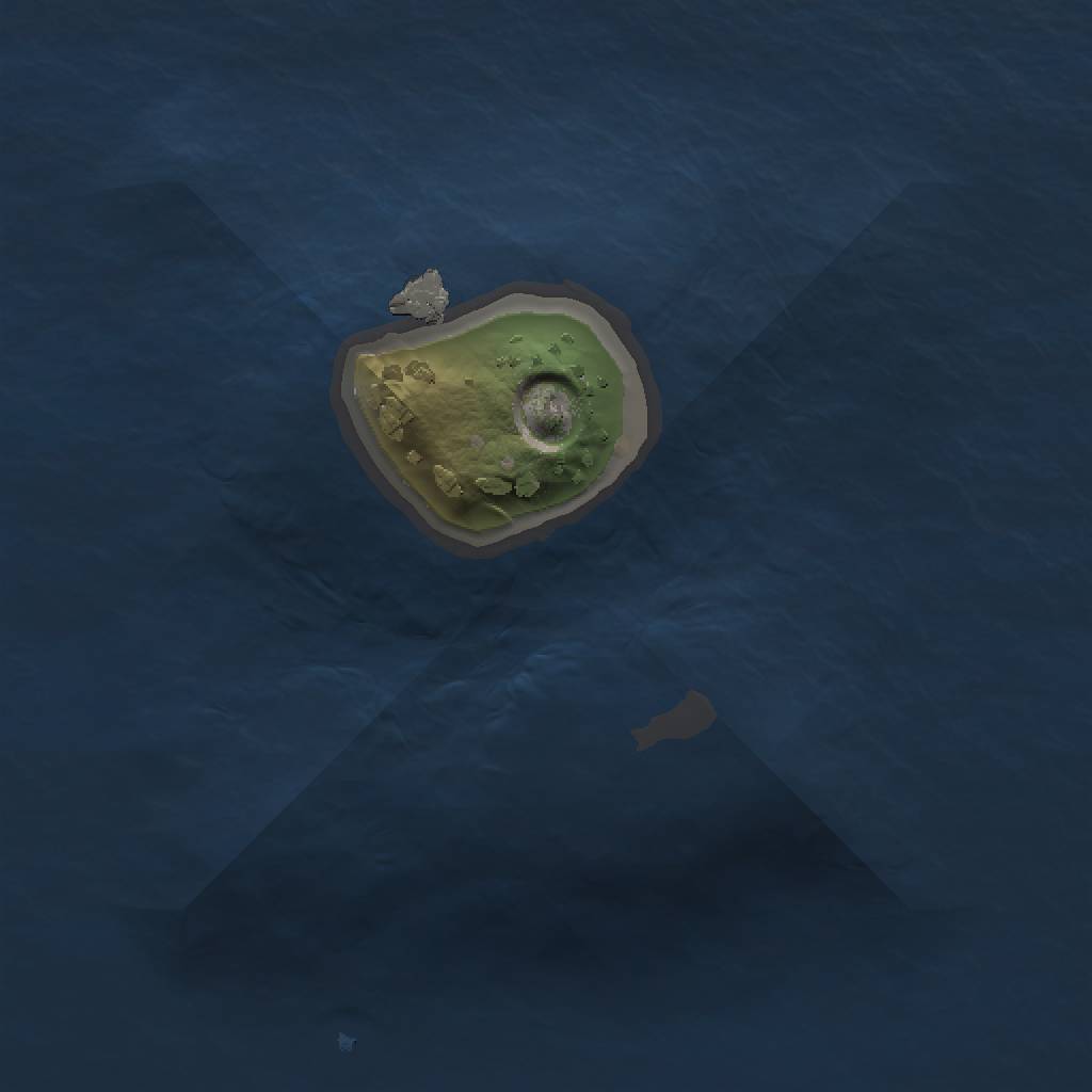 Rust Map: Procedural Map, Size: 1000, Seed: 3111990, 3 Monuments