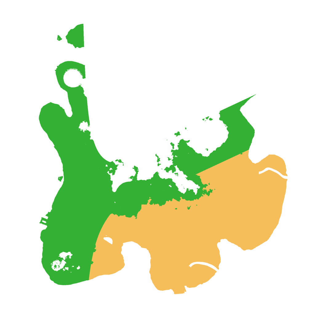Biome Rust Map: Procedural Map, Size: 3000, Seed: 838716024