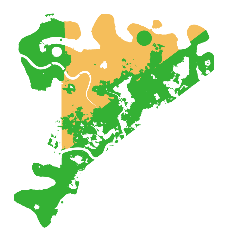 Biome Rust Map: Procedural Map, Size: 4250, Seed: 674394841