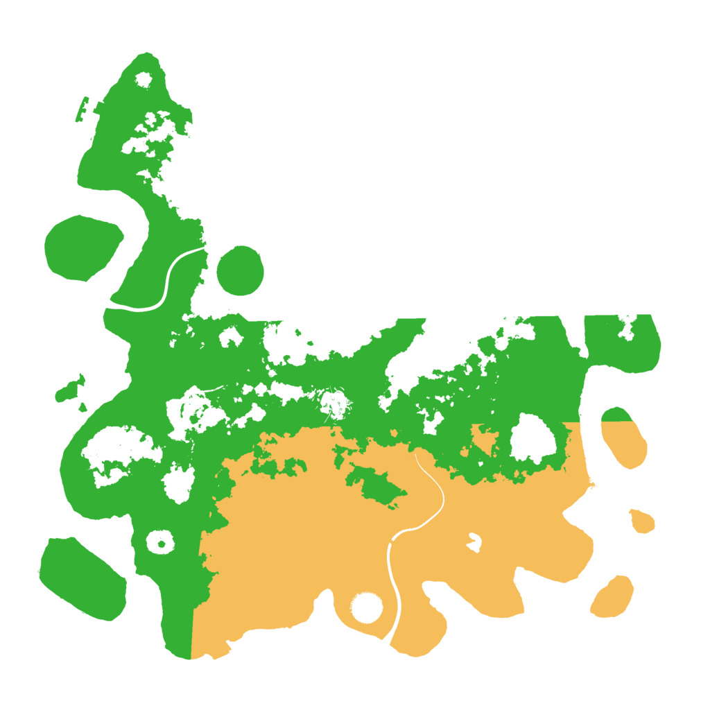 Biome Rust Map: Procedural Map, Size: 4000, Seed: 2986514