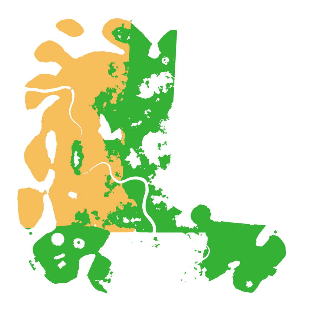 Biome Rust Map: Procedural Map, Size: 4250, Seed: 3344325